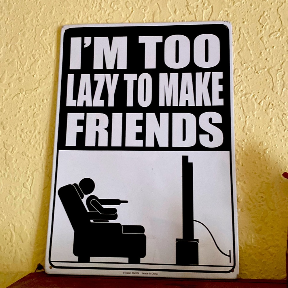 Funny wall hanging